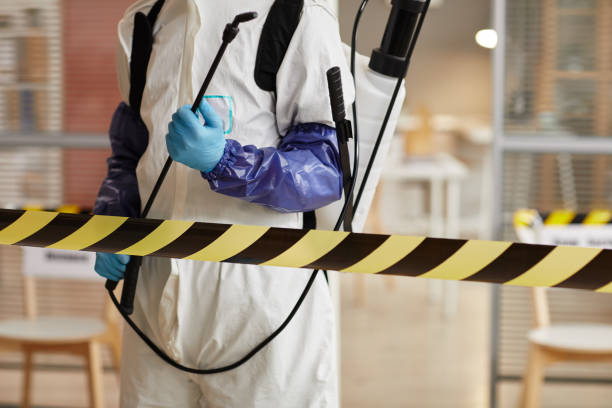 Professional Blood Cleanup technician working in Rescue, CA